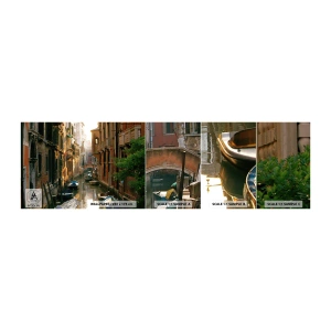 Fototapet Prov Standard Eco - På en gränd i Venedig - Landskap, Arkitektur, Venedig - 100x30 cm