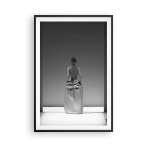 Affisch i svart ram - Raffinerad enkelhet - 61x91 cm