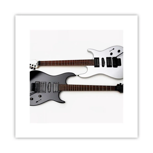 Affisch - Formens harmoni - 30x30 cm