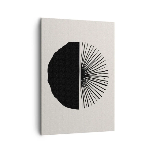 Canvastavla - Bild på duk - En rad olika möjligheter - 50x70 cm