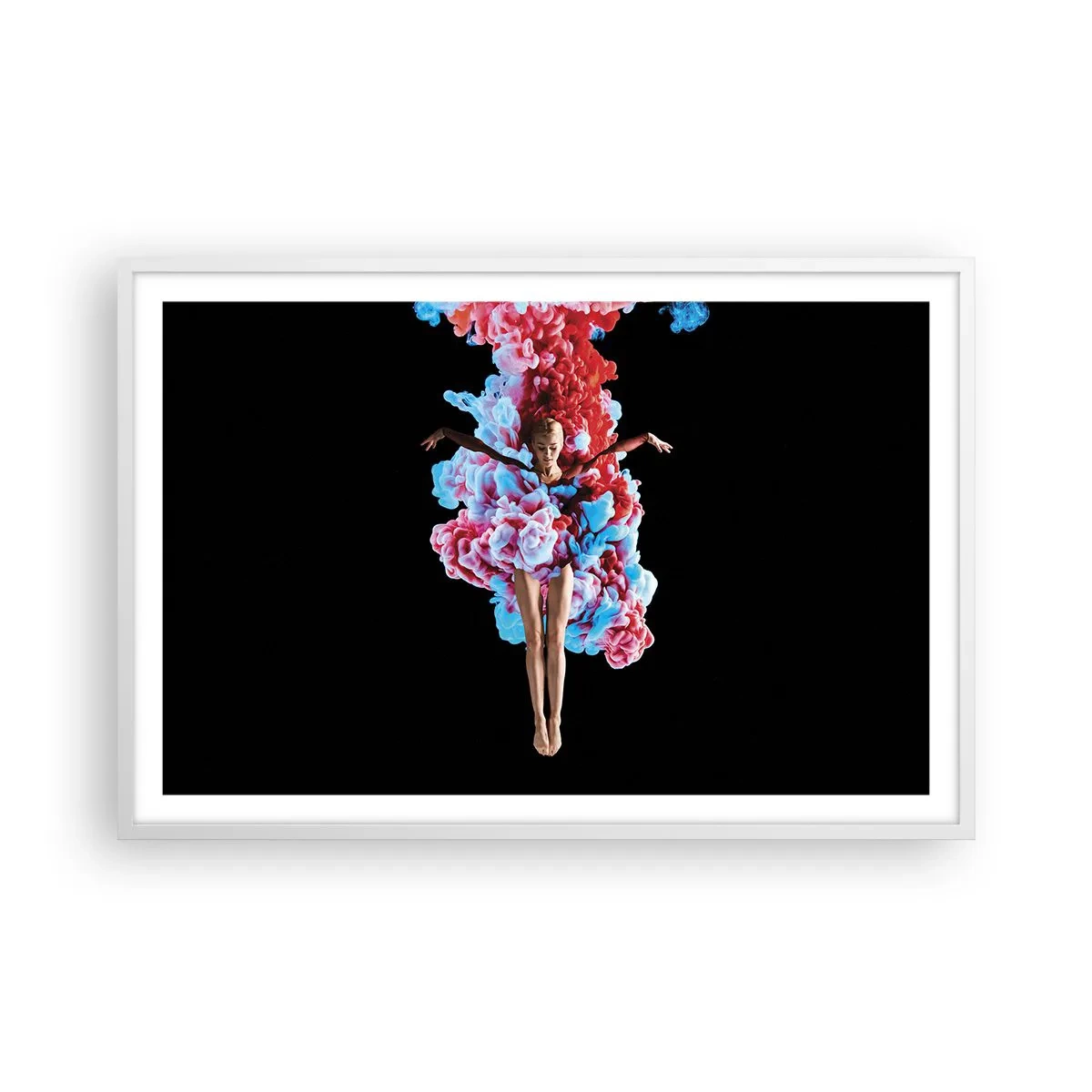 Affisch i vit ram - Fullt blommande - 91x61 cm