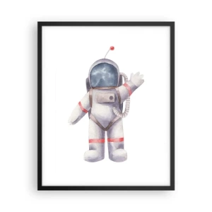 Affisch i svart ram - Det var allt för nu! - 40x50 cm