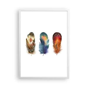 Affisch i vit ram - Ritualer, seder, hemligheter - 50x70 cm