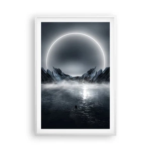 Affisch i vit ram - En berättelses final - 61x91 cm