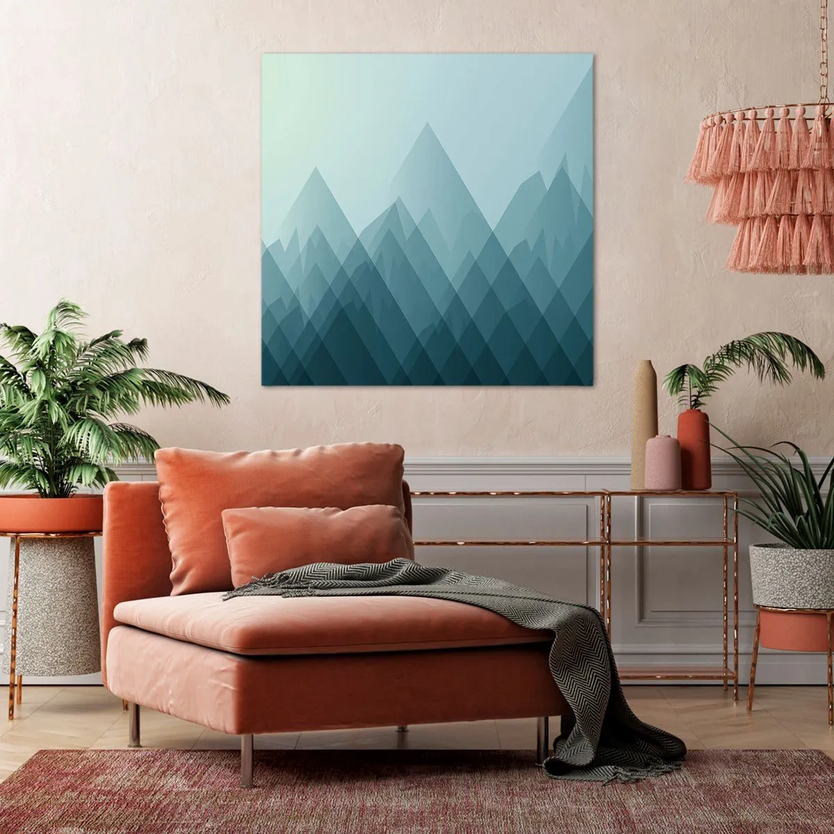 Canvastavla - Bild på duk - Stor, större, störst - 40x40 cm