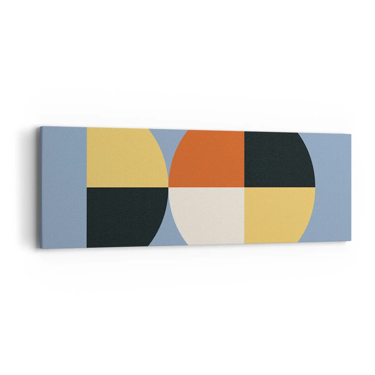 Canvastavla - Bild på duk - Titta och räkna - 90x30 cm