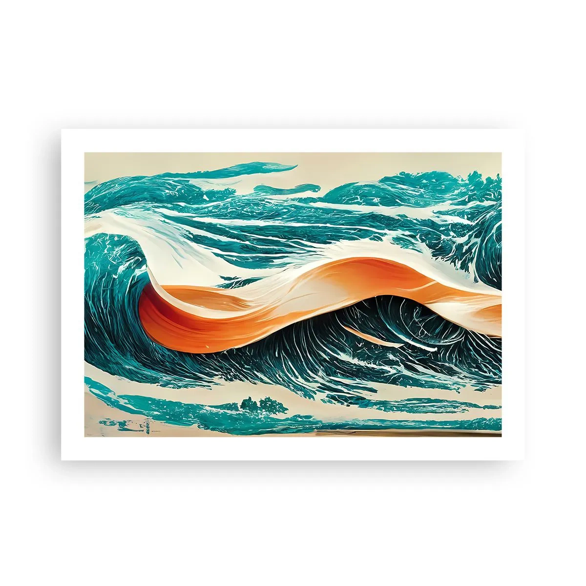 Affisch - Surfarens dröm - 70x50 cm