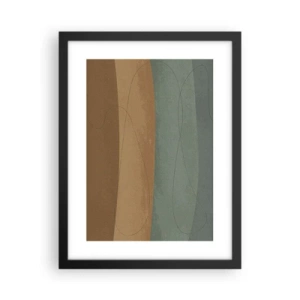 Affisch i svart ram - Horisontell komposition - 30x40 cm