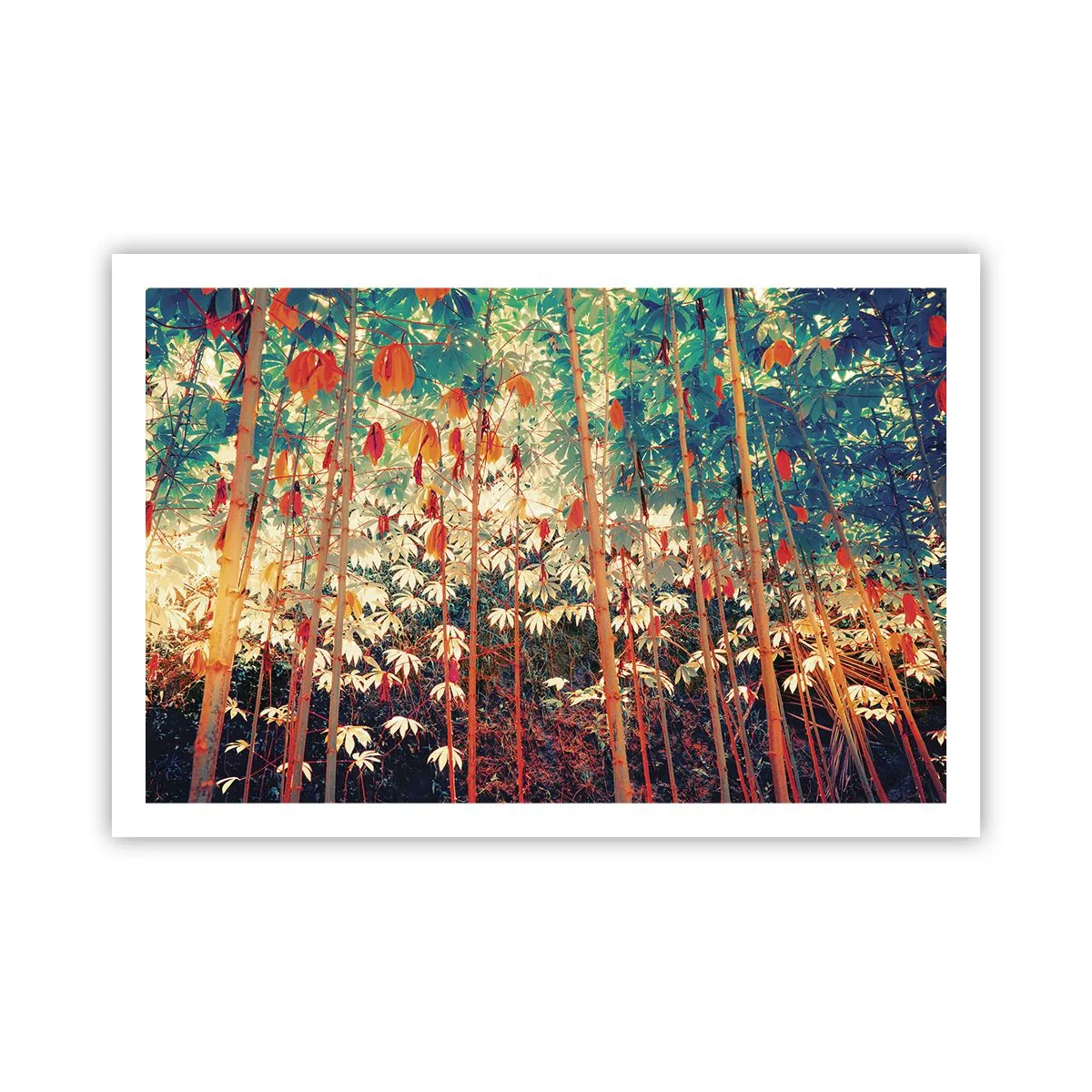 Affisch - Lövbladens hemlighetsfulla liv - 91x61 cm