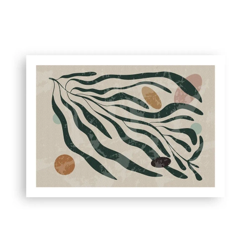 Affisch - Bland de gröna - 70x50 cm