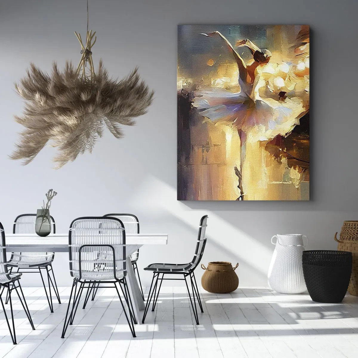 Canvastavla - Bild på duk - Ett mirakel på gatan - 50x70 cm