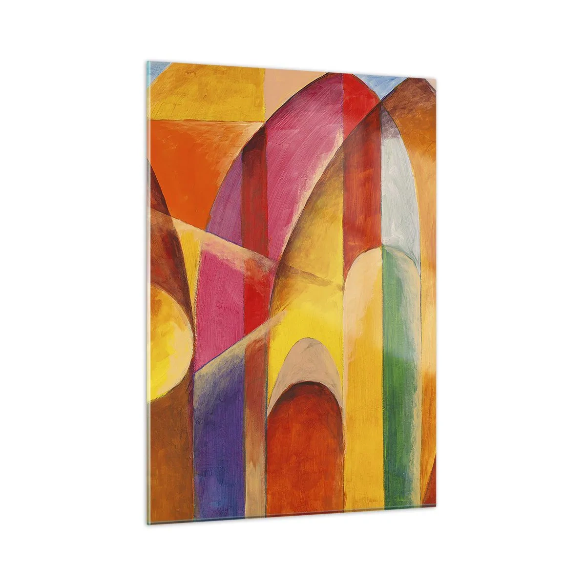 Glastavla - Bild på glas - Solens domkyrka - 50x70 cm