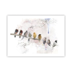 Affisch - Bevingat möte - 70x50 cm