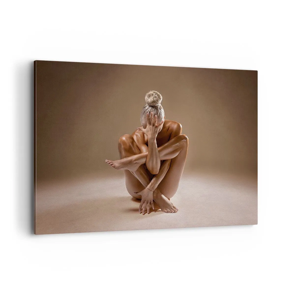 Canvastavla - Bild på duk - Kroppens och själens enighet - 100x70 cm
