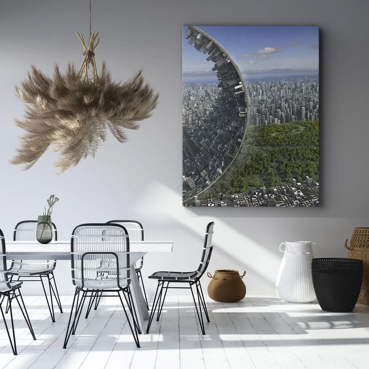 Canvastavla - Bild på duk - Naturen är evig - 50x70 cm