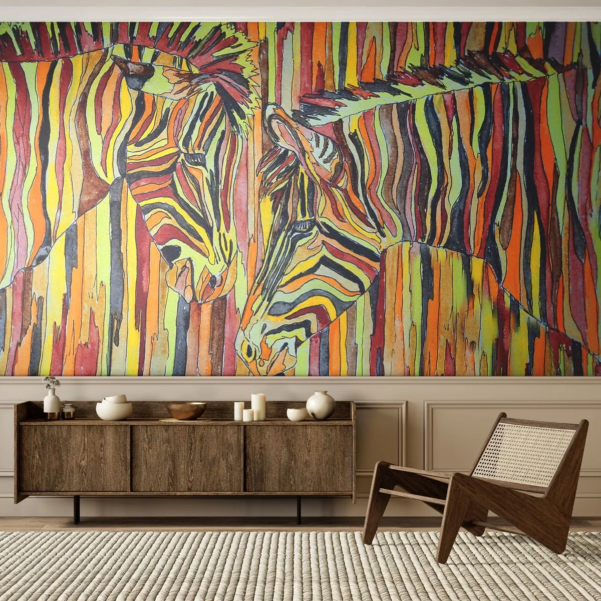 Fototapet Standard Eco - Så du också... - Abstraktion, Revben, Bit - 400x280 cm