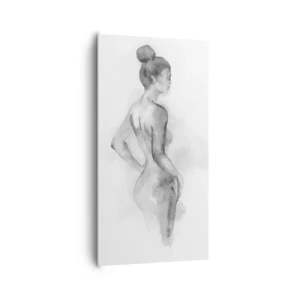 Canvastavla - Bild på duk - Vacker som målandet - 65x120 cm