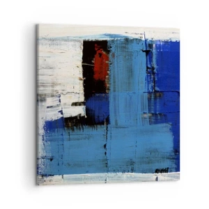 Canvastavla - Bild på duk - Det blåas hemlighet - 50x50 cm