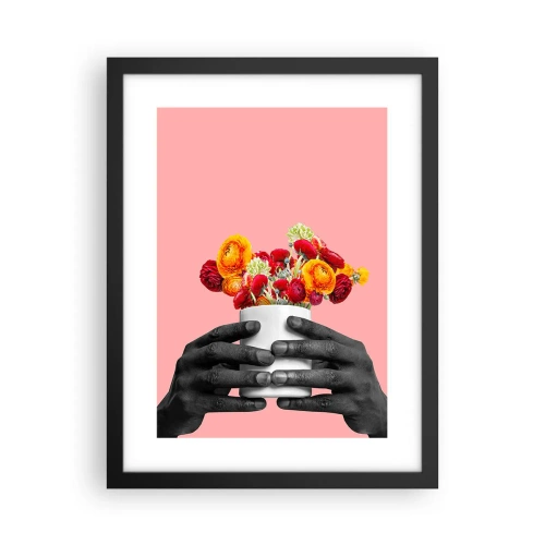 Affisch i svart ram - Livets apoteos - 30x40 cm