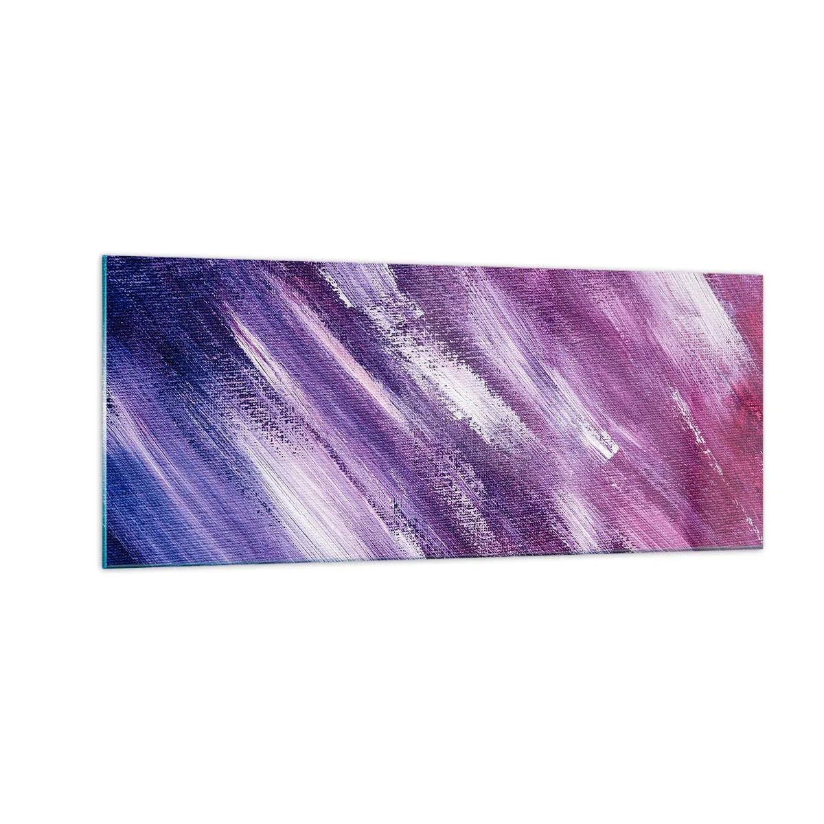 Glastavla - Bild på glas - När solig vind blåser - 100x40 cm