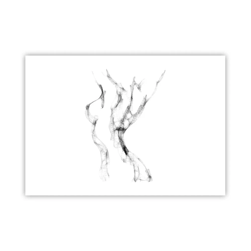 Affisch - Vacker och stark - 100x70 cm