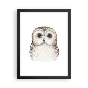 Affisch i svart ram - Titta i mina ögon - 30x40 cm