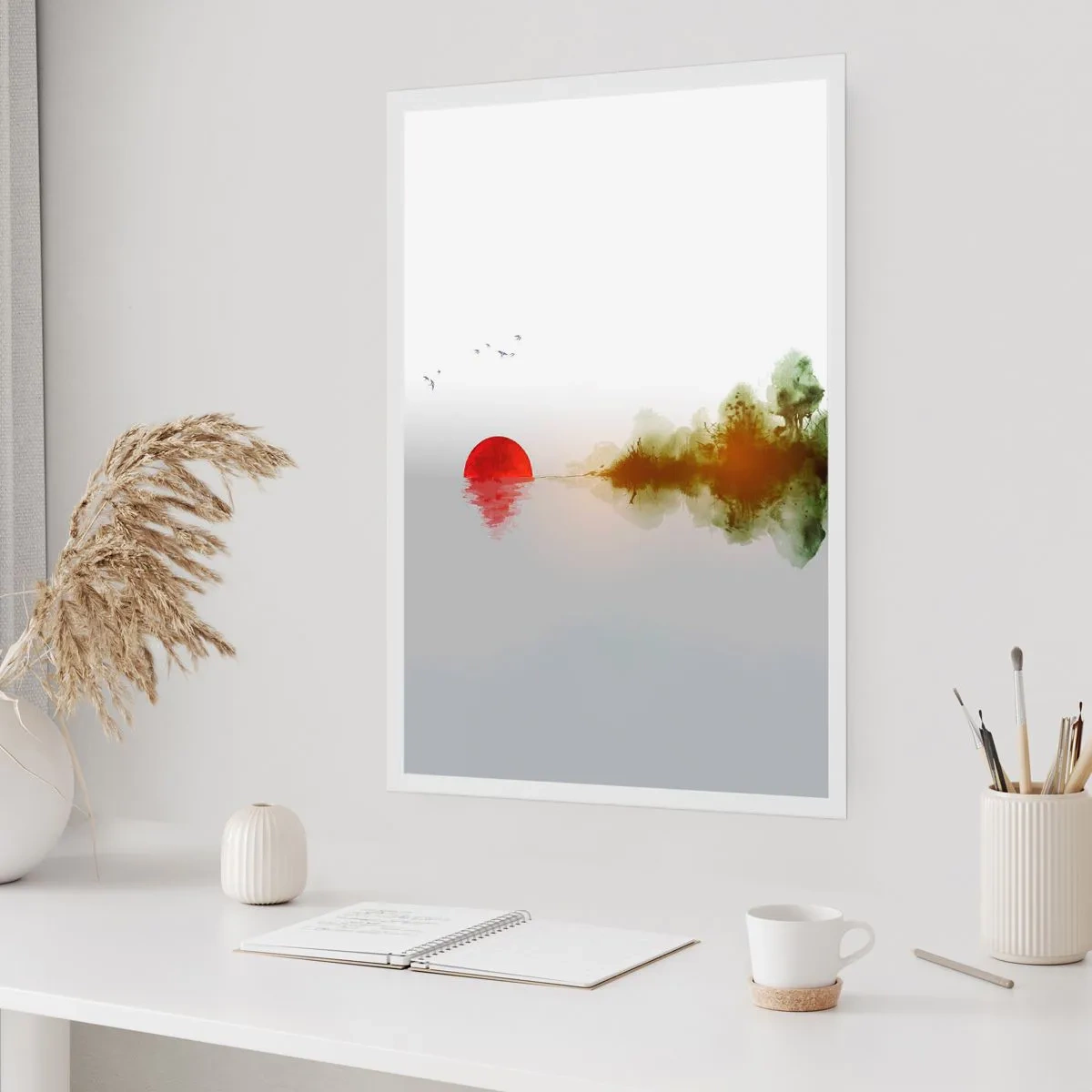 Affisch - Ett löfte om lugn - 70x100 cm