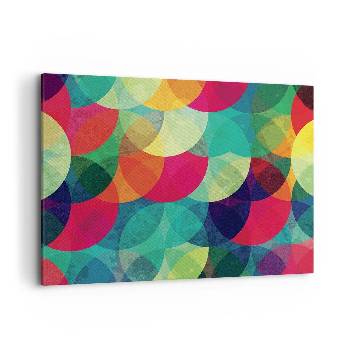 Canvastavla - Bild på duk - Regnbågsfärd - 100x70 cm