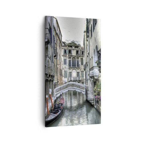 Canvastavla - Bild på duk - Tyst begrundan sedan några sekel - 45x80 cm