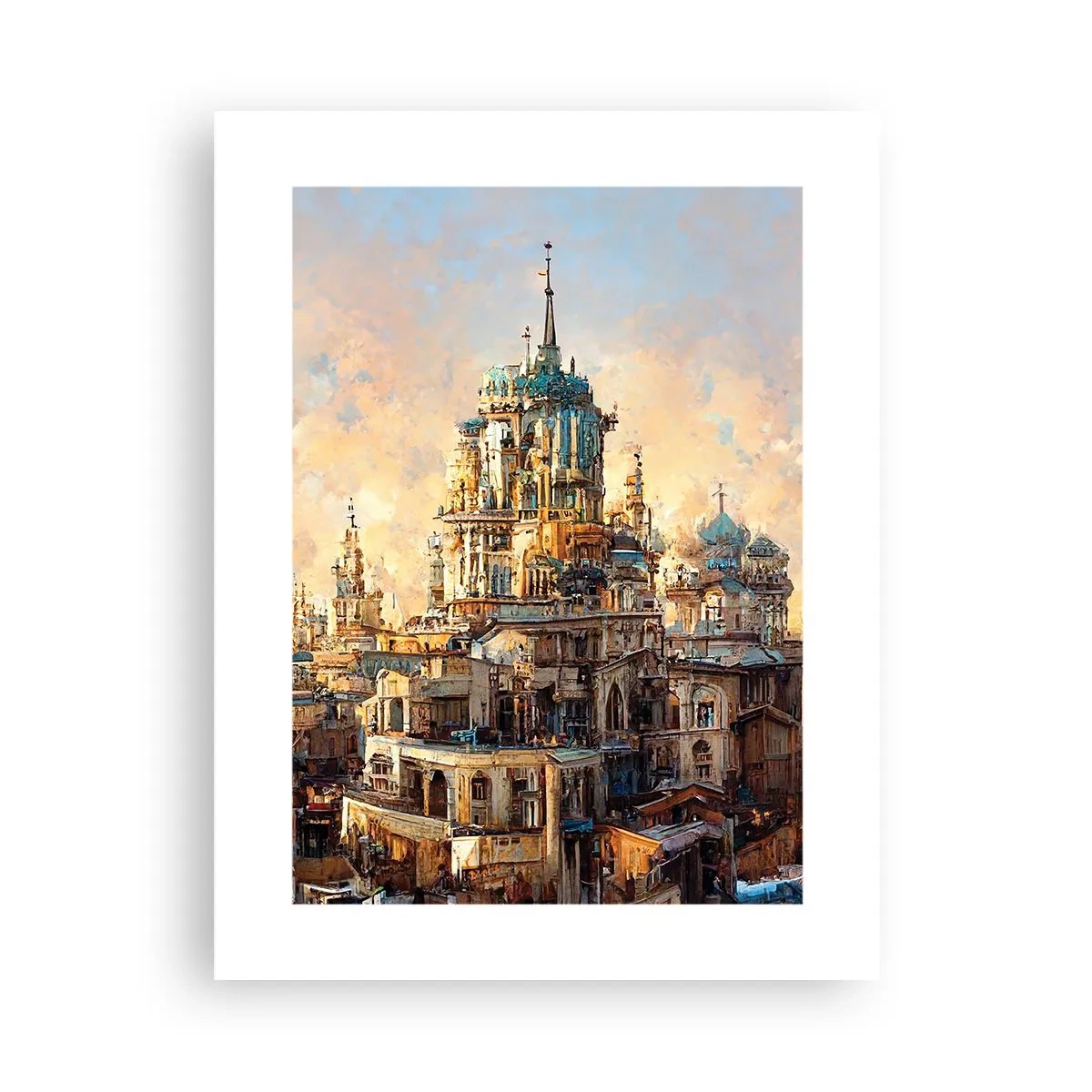 Affisch - Städernas stad - 30x40 cm