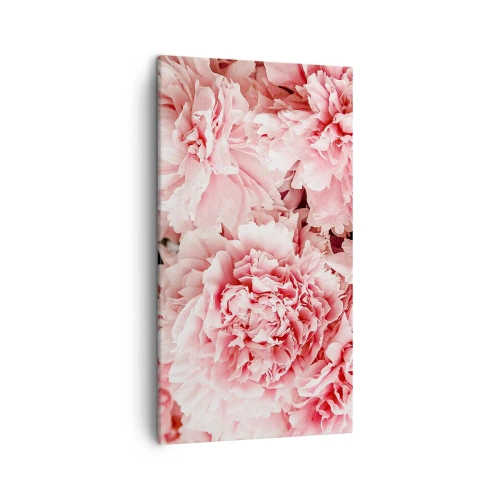 Canvastavla - Bild på duk - Rosa dröm - 45x80 cm