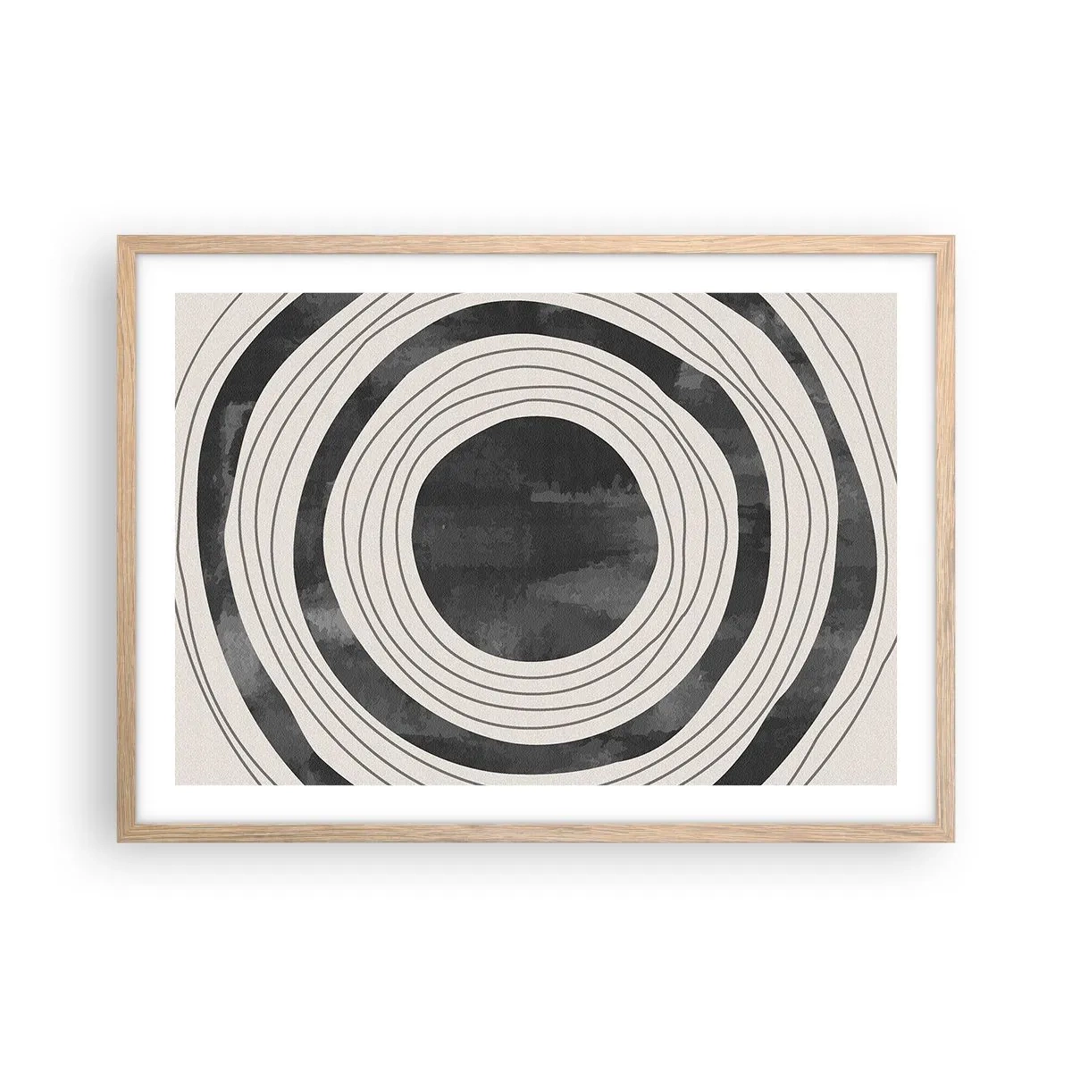 Affisch i ram av ljusek - I själva kärnan - 70x50 cm