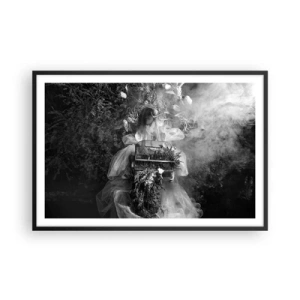 Affisch i svart ram - Bara Moder - Natur - 91x61 cm