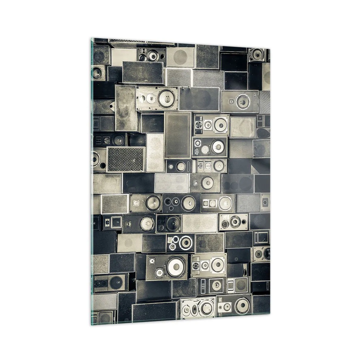 Glastavla - Bild på glas - Allt väl - 50x70 cm