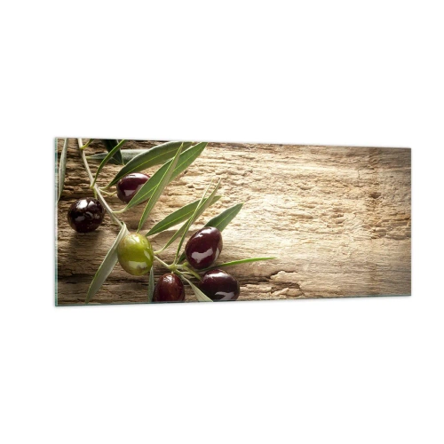 Glastavla - Bild på glas - Direkt från naturen - 100x40 cm