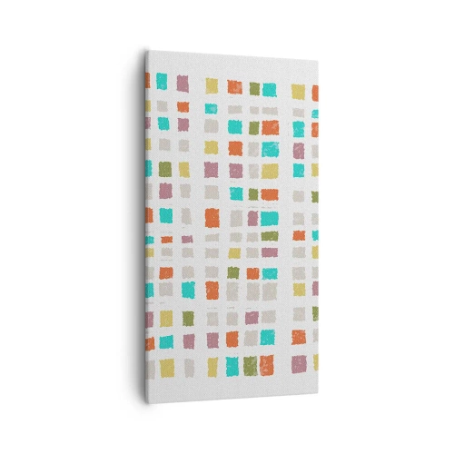 Canvastavla - Bild på duk - Ett okänt spel - 55x100 cm