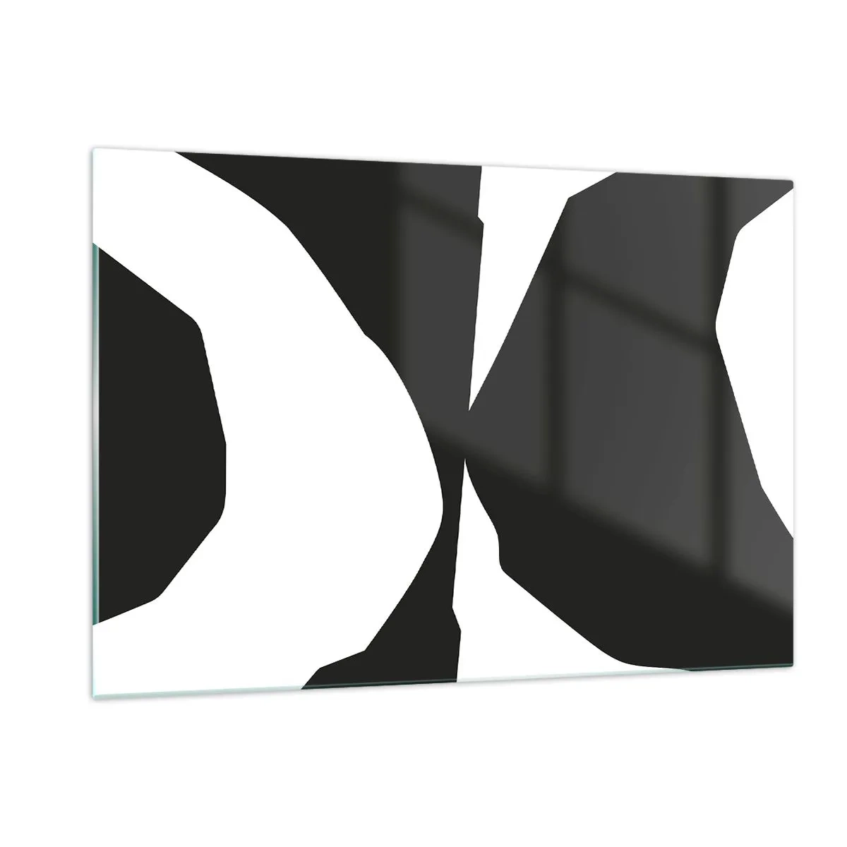 Glastavla - Bild på glas - Positiv-negativ - 120x80 cm