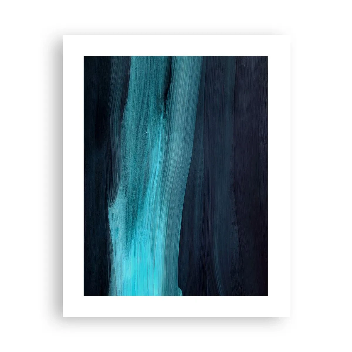 Affisch - Flyt med strömmen - 40x50 cm