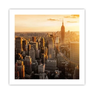 Affisch - Växa i solskenet - 50x50 cm