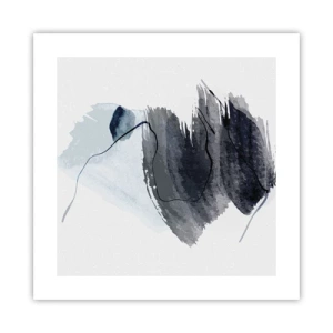 Affisch - Intensitet och rörelse - 40x40 cm