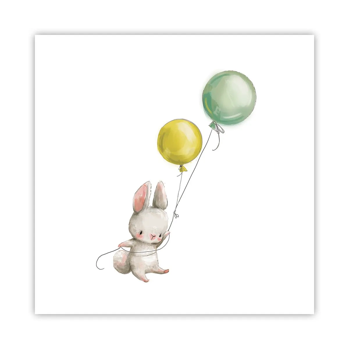 Affisch - Jag flyger med! - 50x50 cm