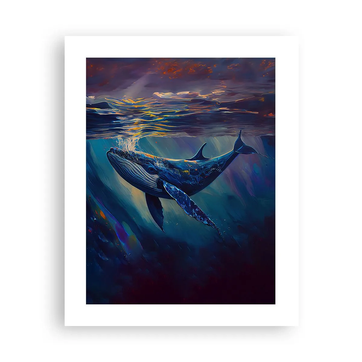 Affisch - Välkommen till min värld - 40x50 cm
