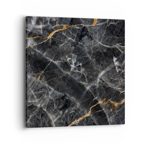 Canvastavla - Bild på duk - Stenens interna liv - 40x40 cm