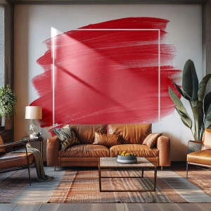 Fototapet Premium Canvas - Utanför ramen - Abstraktion, Bit, Minimalism - 250x175 cm