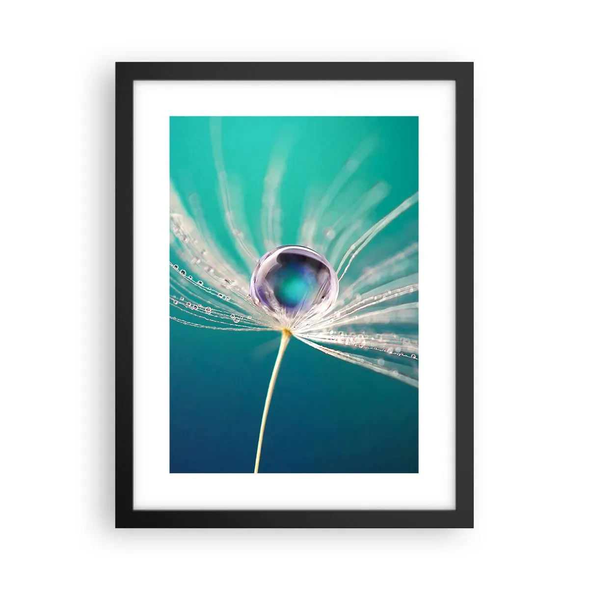 Affisch i svart ram - Mystisk stund - 30x40 cm