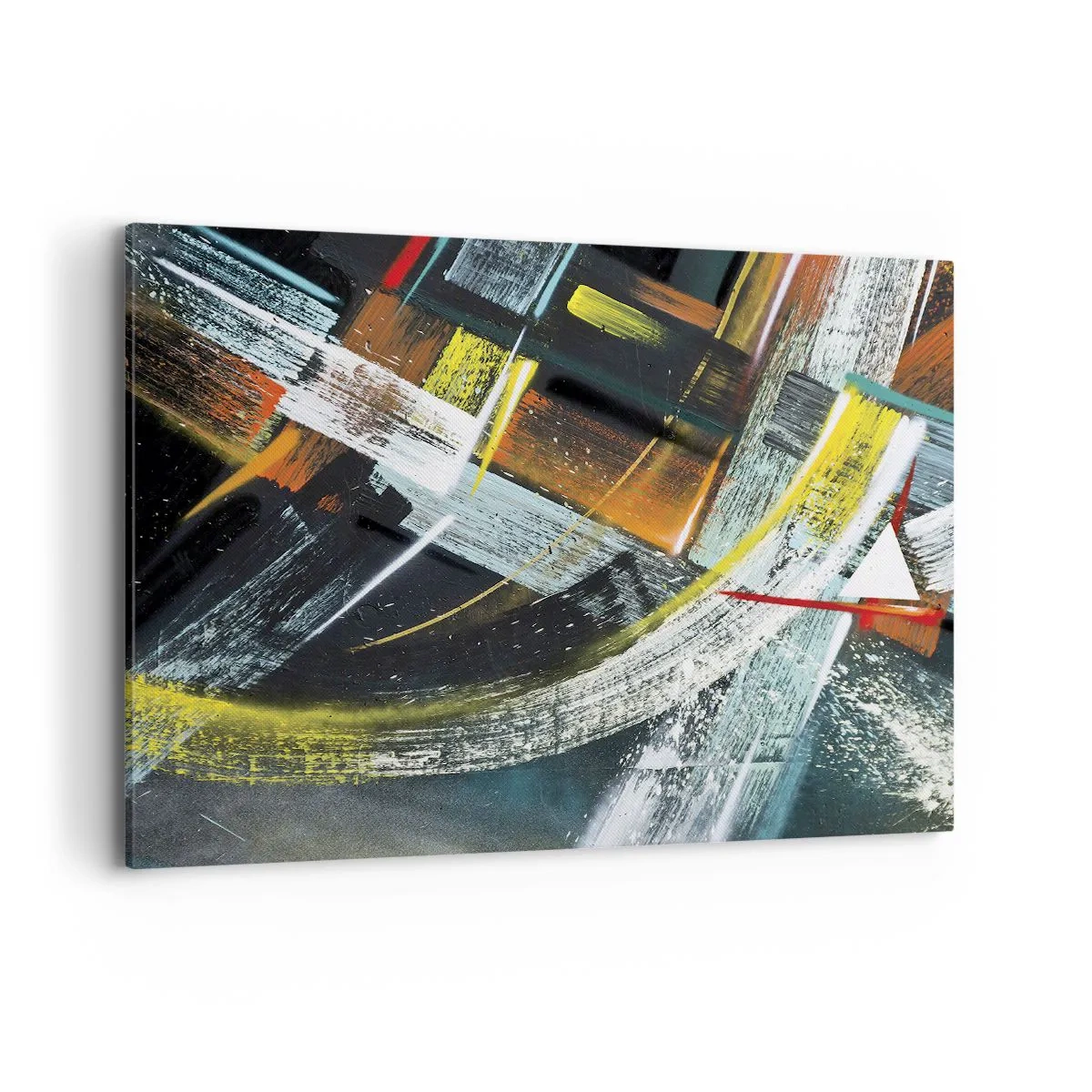 Canvastavla - Bild på duk - Rörelsens energi - 100x70 cm