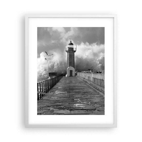 Affisch i vit ram - Orädd  - 40x50 cm