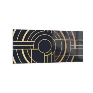 Glastavla - Bild på glas - Sakernas gång - 120x50 cm