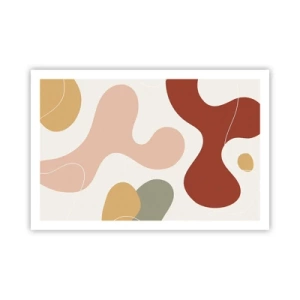 Affisch - Ornamental zig-zack? - 91x61 cm
