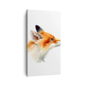 Canvastavla - Bild på duk - Försiktighet skadar aldrig - 45x80 cm